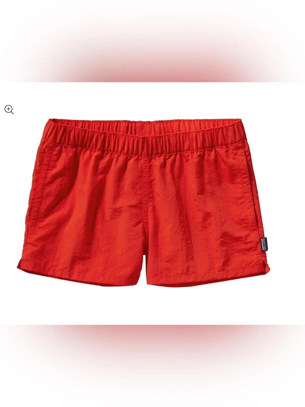 Patagonia Barely Baggies Women’s Shorts 2.5” Red , size S